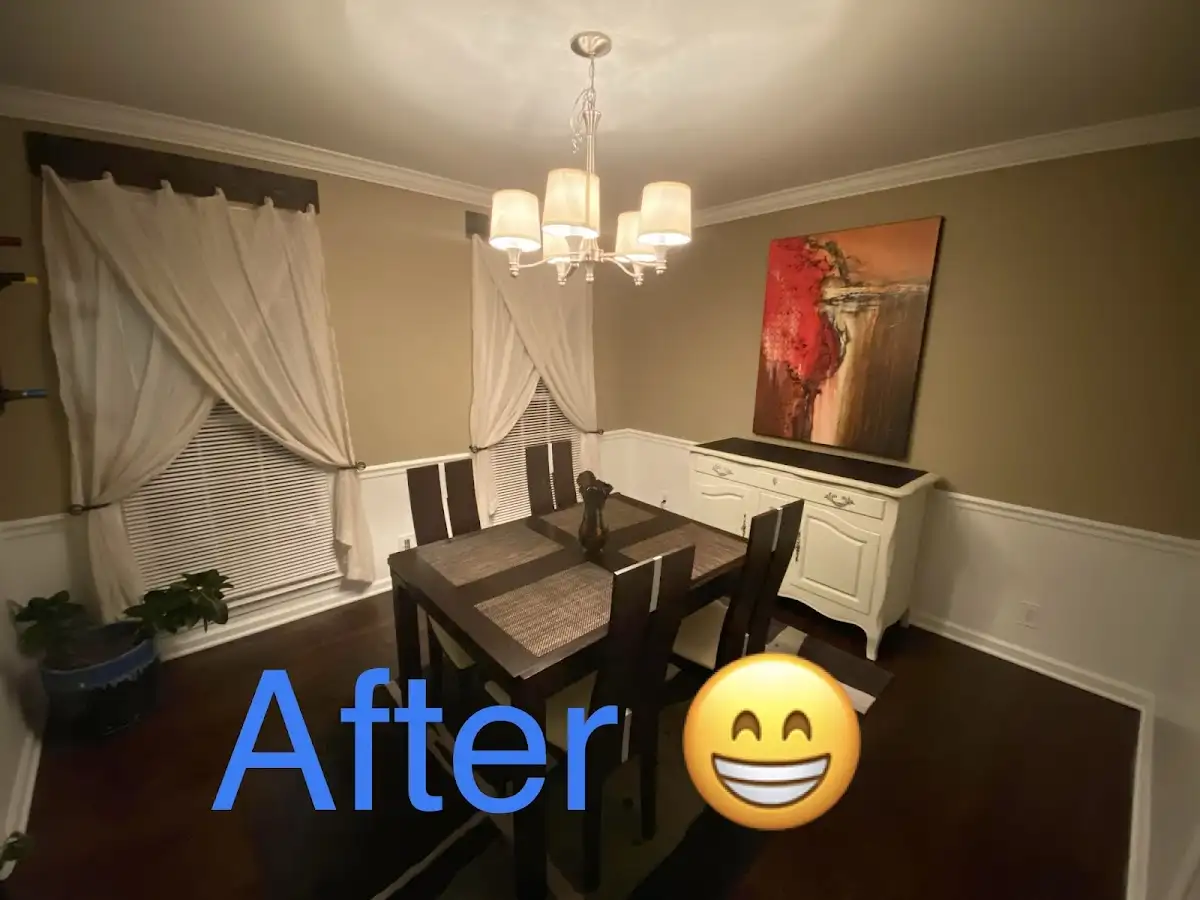 Professional dining room restoration after water damage in Hartsville